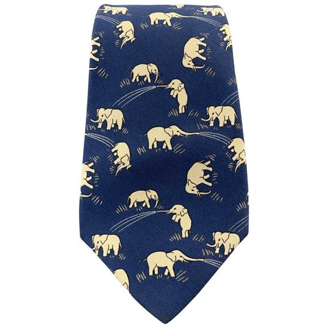 hermes tie elephant|authentic Hermes tiesto.